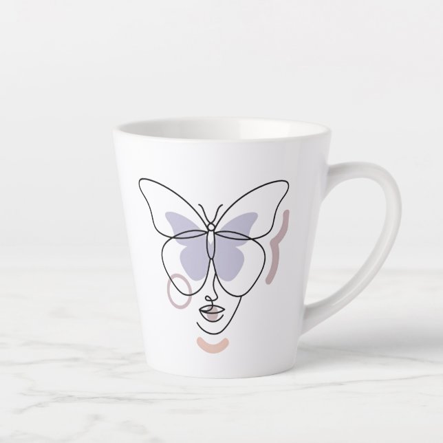Woman Latte Mug (Right)