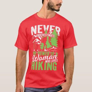 Woman loves hiking T-Shirt