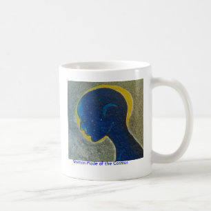 Woman Made of the Cosmos (Head)/Mug Coffee Mug
