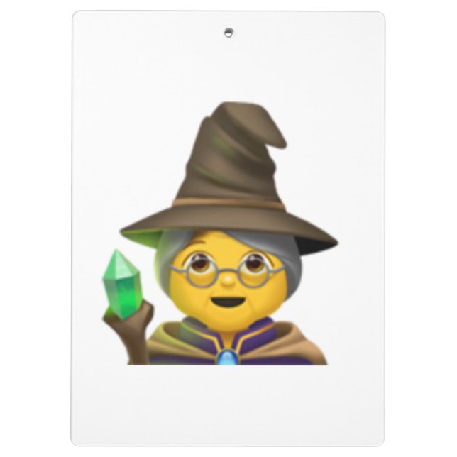 Woman Mage - Emoji Clipboard (Back)