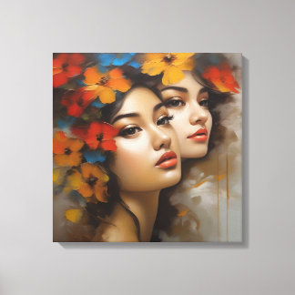 Woman - Masterpiece Canvas Print
