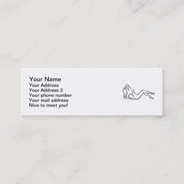 Sexy Business Cards And Profile Cards Zazzle Ca