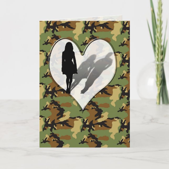 Woman Missing Man Card (Front)