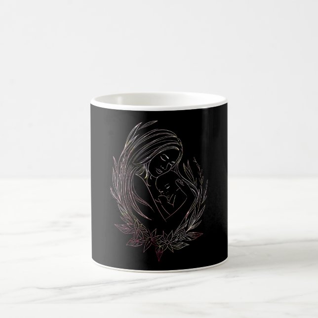 Woman Mother Baby Midwife Doula Coffee Mug (Center)