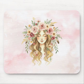 Woman Mouse Pad