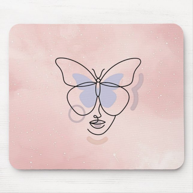 Woman Mouse Pad (Front)