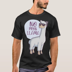 Woman No Drama Llama Funny Lama T-Shirt