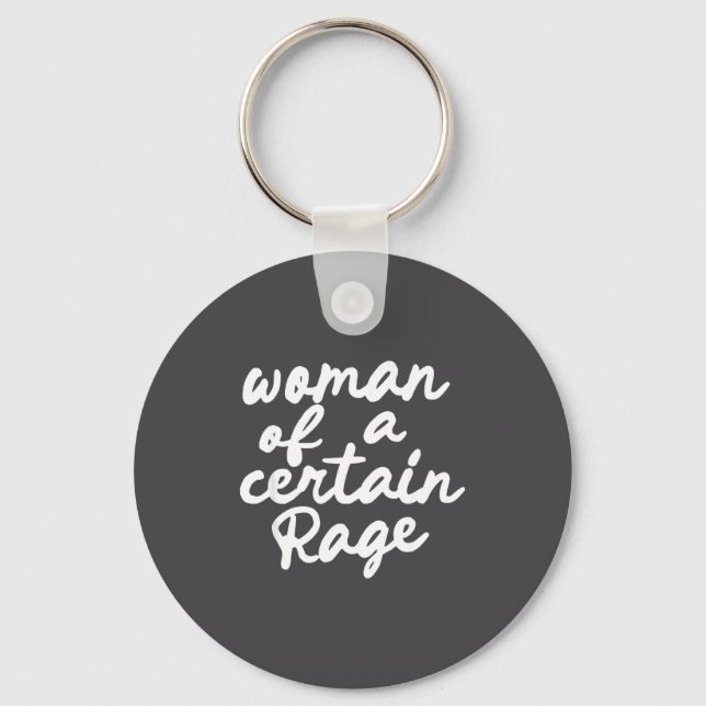 Woman Of A Certain Rage  Keychain (Front)