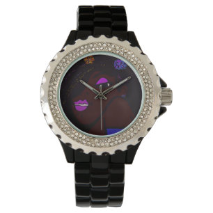 Woman of  Color Animation Watch