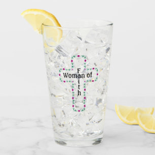Woman of faith glass