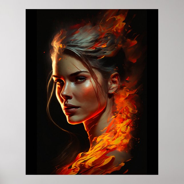 Woman of fire poster (Front)