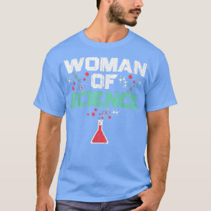 Woman Of Science STEM Squad Biology Major Steminis T-Shirt