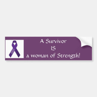 Woman of Strength! Bumper Sticker