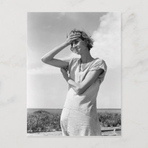 Woman of the High Plains Postcard