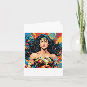 Woman Of Wonder Sticker Card