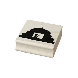 woman offering prayers art stamp 