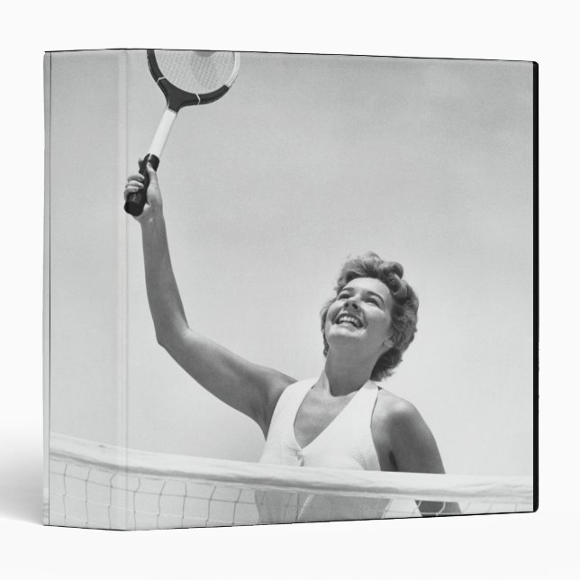 Woman Playing Tennis 2 Binder (Front/Spine)