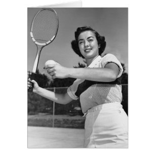 Woman Playing Tennis 3
