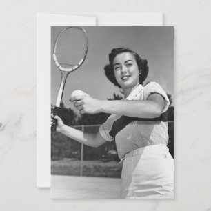 Woman Playing Tennis 3