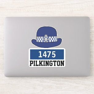 Woman Police Constable Helmet with Name & Number