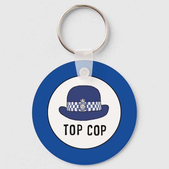 Woman Policeman or WPC Key Ring (Front)