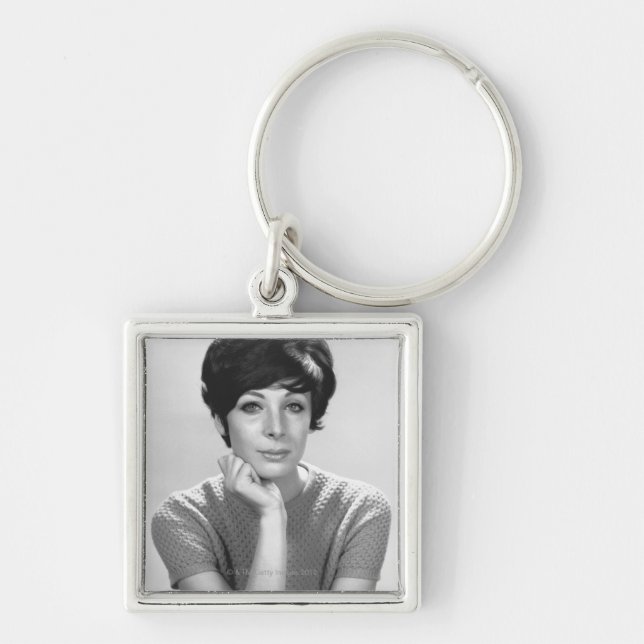 Woman Posing Keychain (Front)