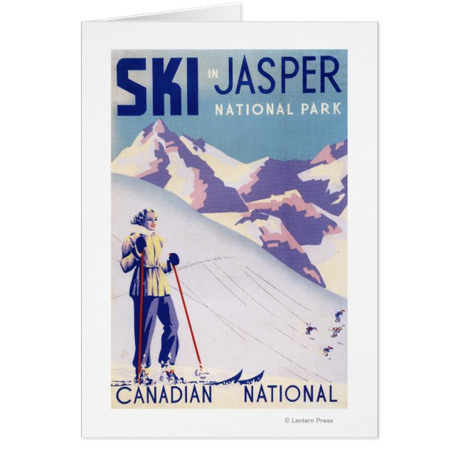 Woman Posing Open Slopes Poster (Front)