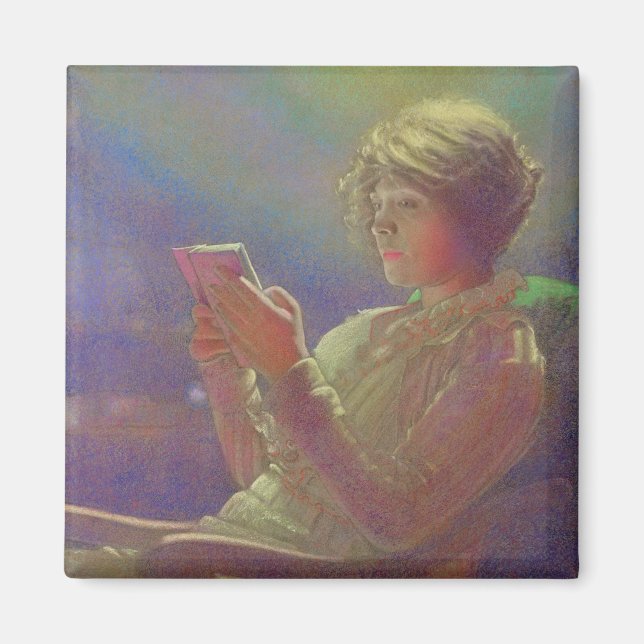 Woman Reading, 1921 Magnet (Front)