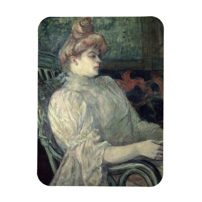 Woman Reading Magnet (Vertical)