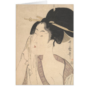 Woman Relaxing after Her Bath