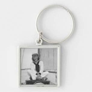 Woman Sailor Keychain