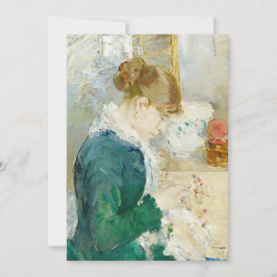 Woman Sewing Berthe Morisot