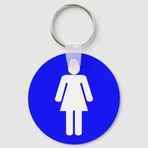 Woman Shape Keychain