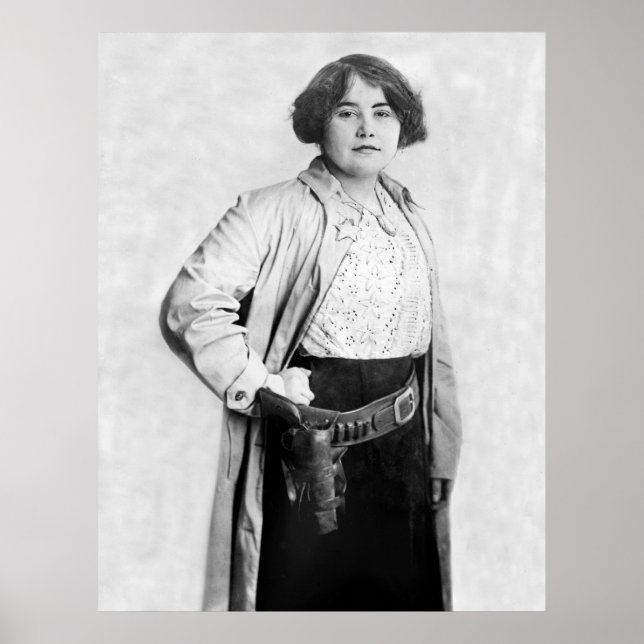 Woman Sheriff, 1910 Poster (Front)