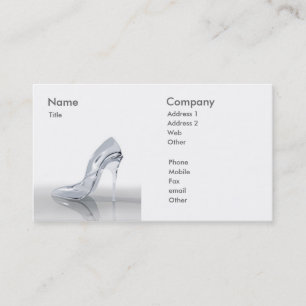 Woman Shoe - Business Card