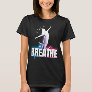 Woman Silhouette Mindfulness, Meditation, Wellness T-Shirt