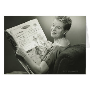 Woman Sitting in Chair