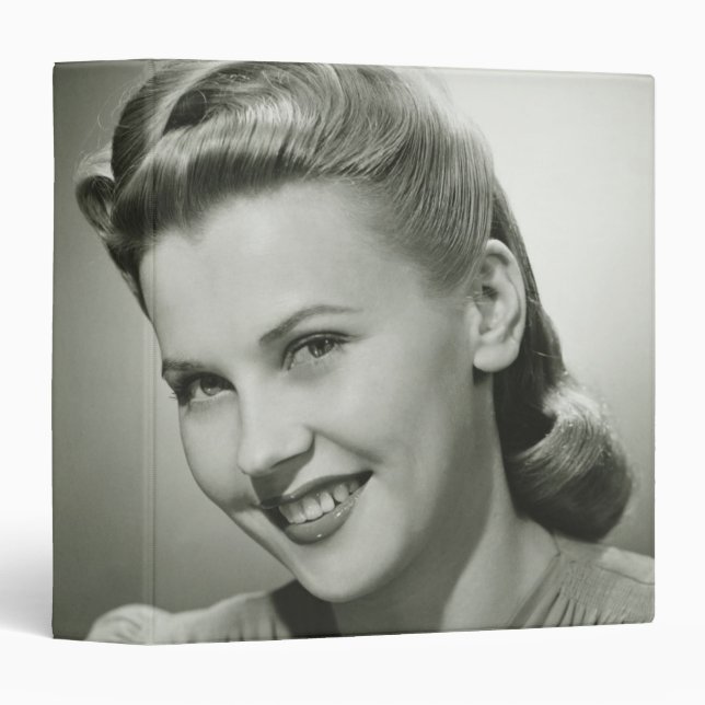 Woman Smiling 2 Binder (Front/Spine)