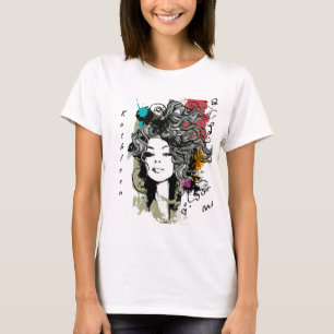 Woman Strong Empowered Women Personalize T-Shirt