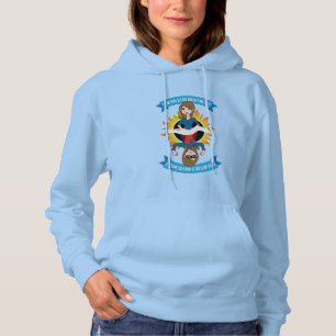 Woman/Superhero "How You See Me" Womens Hoodie