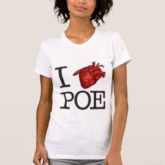 Woman T-Shirt « Poe Heart "
