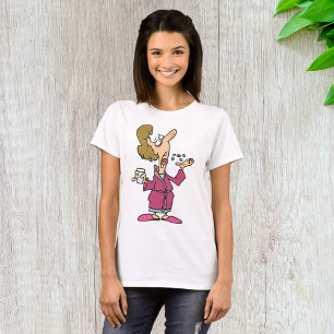 Woman Taking Pills T-Shirt