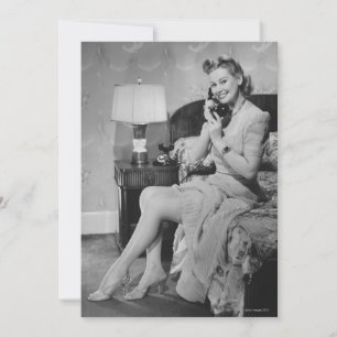 Woman Talking on Phone