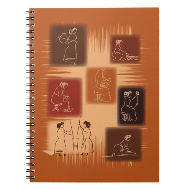 Woman-The Backbone Notebook (Front)