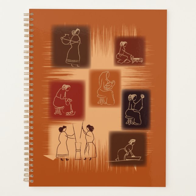 Woman-The Backbone Planner (Front)