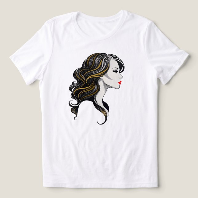 woman Tri-Blend shirt (Design Front)