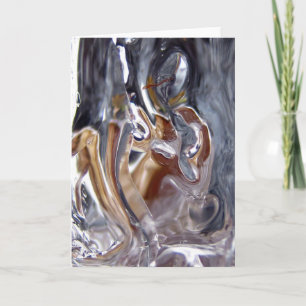 Woman Under Waterfall, Esoteric, Stories in Nature Card