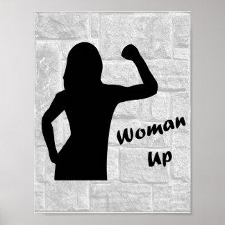 Woman Up - Fitness Posters for Women