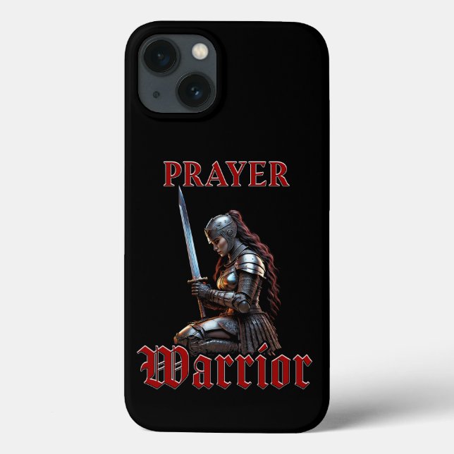 Woman Warrior of Christ 2 Timothy 2:3 Christian  Case-Mate iPhone Case (Back)
