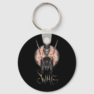 Woman Warrior Strong Keychain